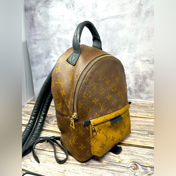 Louis Vuitton Reverse Monogram Palm Springs Backpack PM GUC​ - Picture 1 of 16